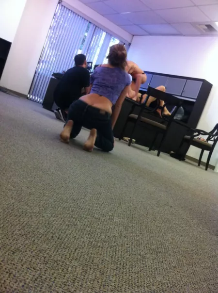 directing porn while flashing some crack by pixxelzombie