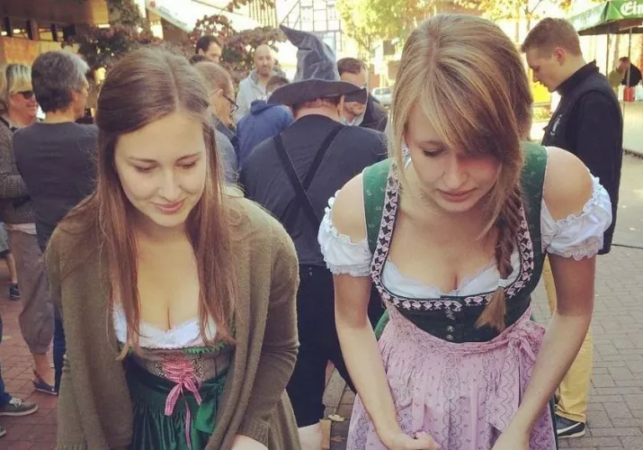 Dirndl beauties [2] by Character_Version