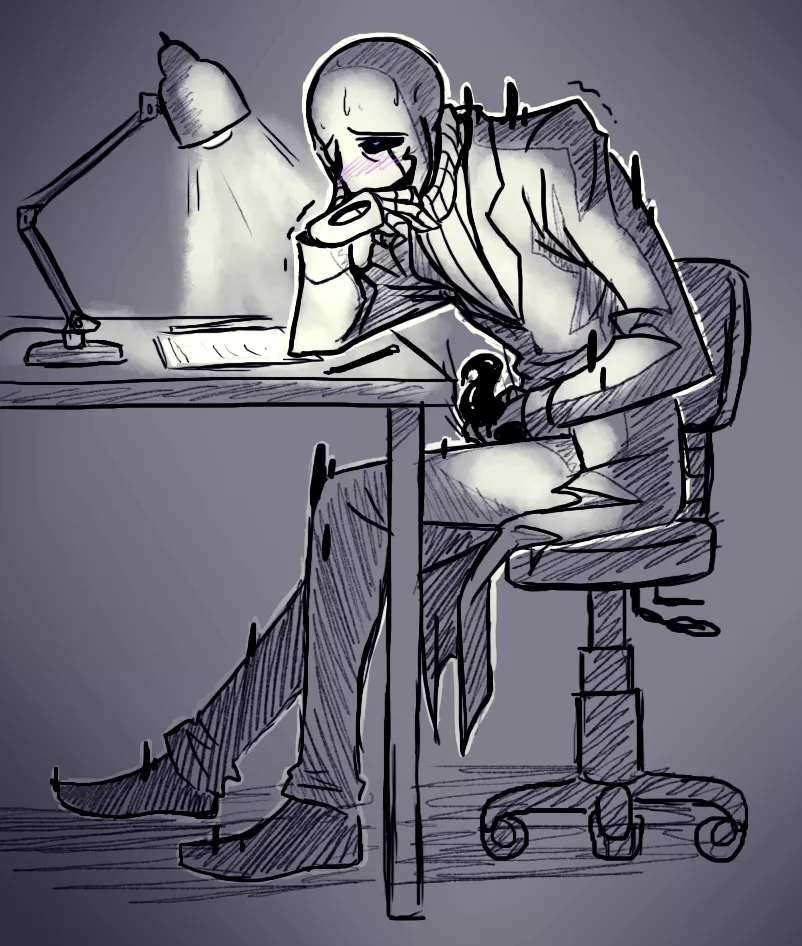 Dirty old man [gaster] posted by funkopopsus