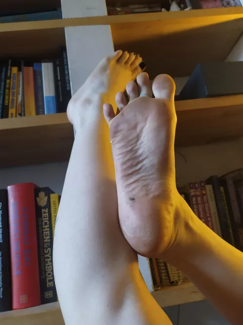 Dirty sole looking for mouth to gag [domme] by Goddess_Lucifera