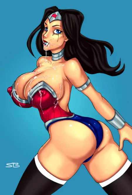 Dirty Wonder Woman(Sketchy_Behaviour) by [deleted]