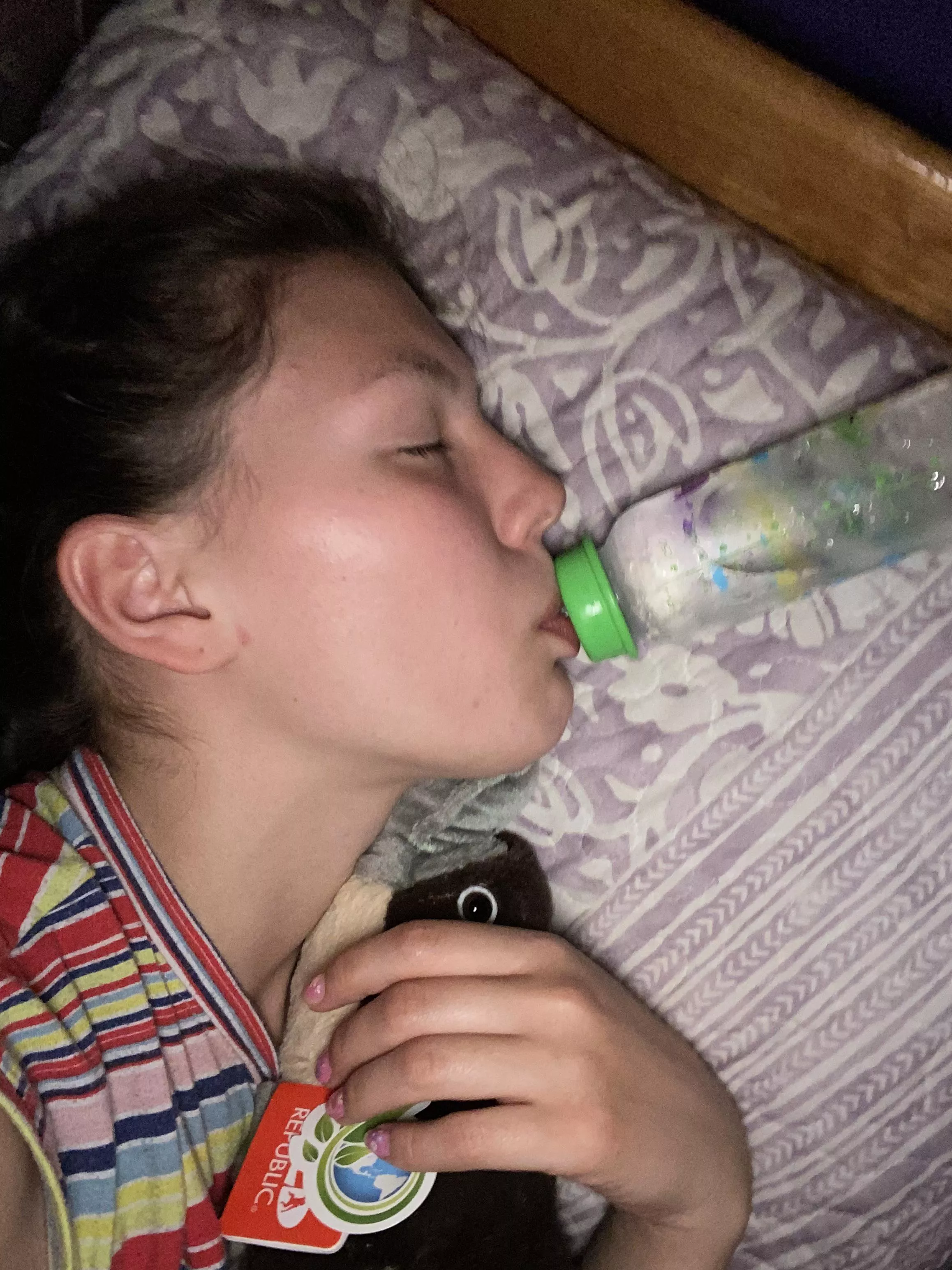 Dis princess gotta try a baba for the first time. An I loved it, made me the tiniest🥰 posted by Amazing_Aerie7504