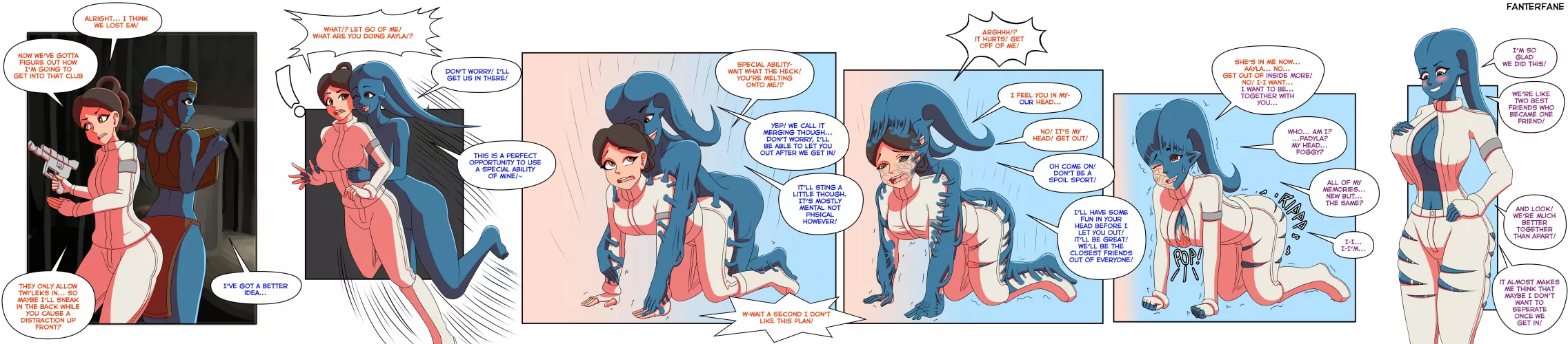 Disguised Intentions by FanterFane (Merge, Possession, Slime) by not4myprimary