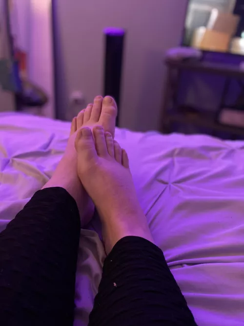 DM me to lmk what color you think I should paint my toes🥰🦶🏻 by SeaworthinessNo9719