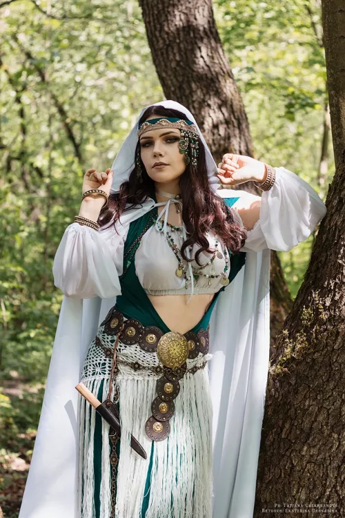 dnd druidess by Felora by fel0ra