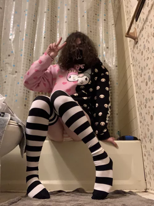 Do I look cute in my new hoodie?☺️ by lvl-1-homo