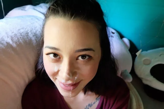 Do I look good with cum on my face? by MrMrsSa