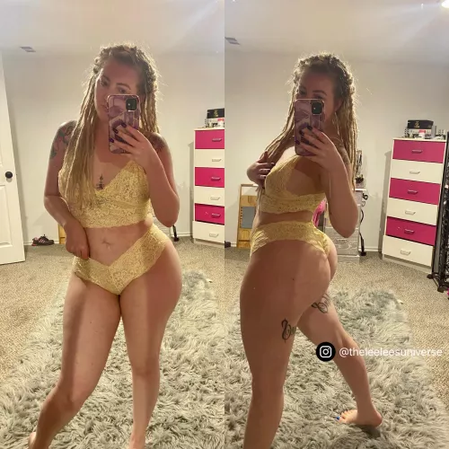 Do I look naughty or innocent? by leeleesuniverse