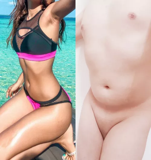 Do I really have a girly body daddies ? 👙☺️👸 by SissyMisaki