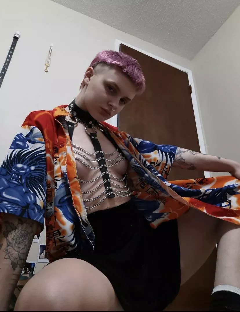 do u like my chains 🥺 posted by slutsinluv