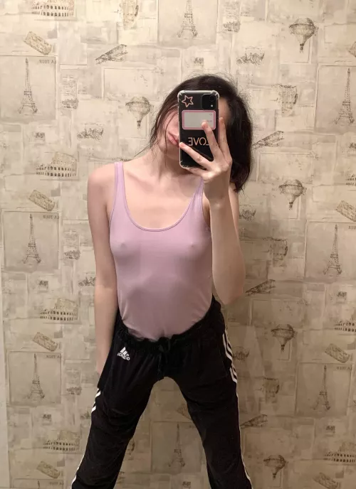 Do u think it’s okay to wear this tank top in front of my dad ? by oh_danix