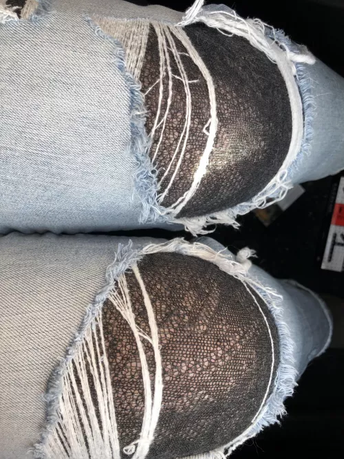 Do we approve of tights under jeans? by chloethefae