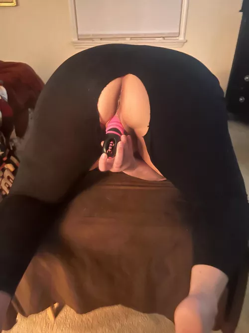 Do yall like my 45yo Bbw wifes pussy and torn yoga pants? by Familiar-Spell-9323