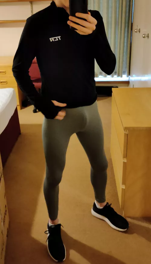 Do y'all like twinks in running tights? by exposedtwink_