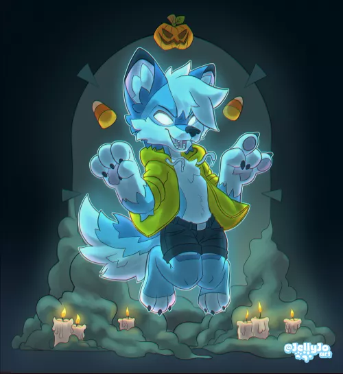 Do you believe in ghosts? 🎃😱👻 (art by me) by FoolKool