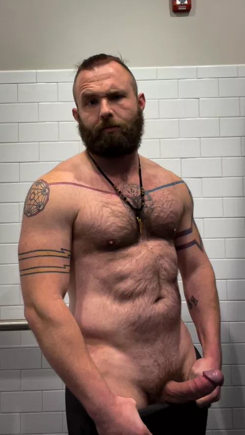 Do you ever just wake up so absolutely horny… that every passing body, every touch just keeps you hard? by mybodyofwork