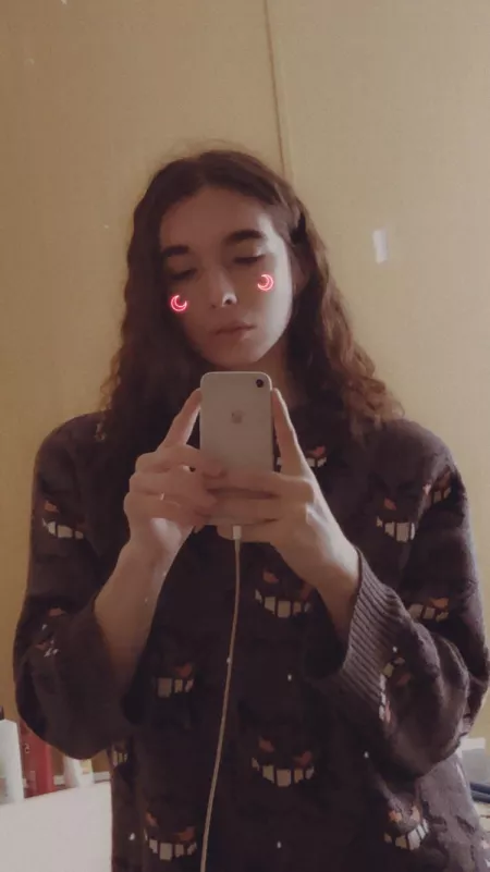 💕do you guys like my sweater?💕 by geeky_femboy