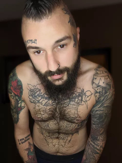 Do you like a tattooed hairy chest? by CodyWaits