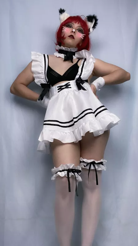 Do you like asian cat girl maids??? (18, 4'11, mixed Asian American) by shyharuko