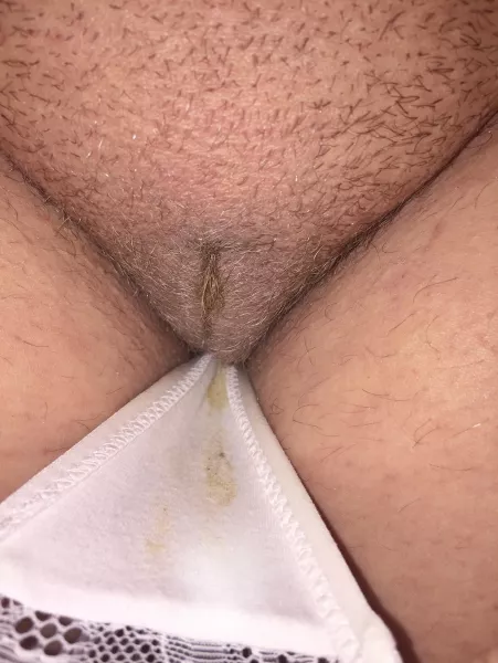 Do you like her dirty pussy print? by Ferverweg