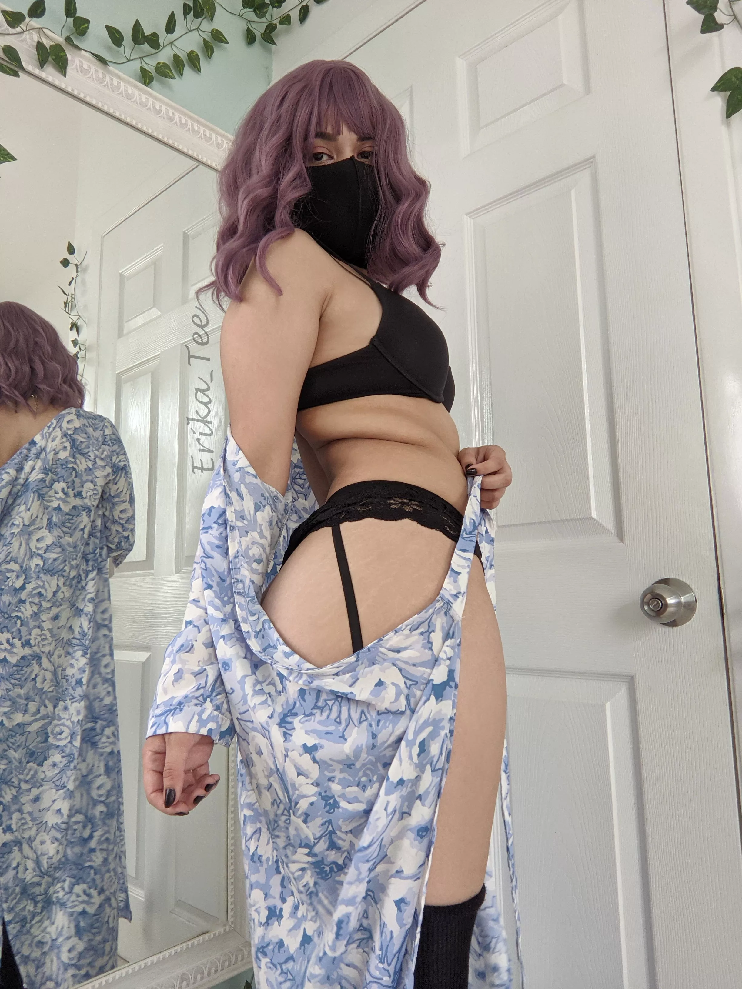 Do you like how I look in this outfit? You should see how I look without it 😏 posted by Erika_Tee