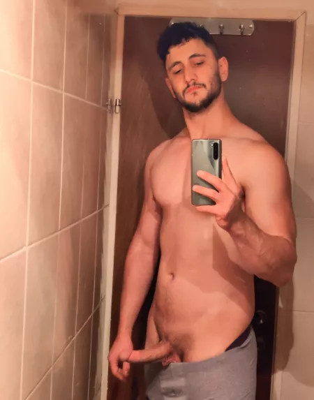 Do you like it semi hard ,too? by Exhibitionistbigguy