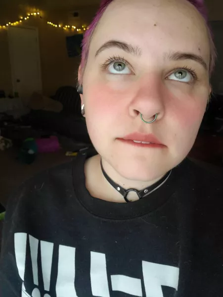 Do you like it when I bite my lip? 🥺 by spicylilpotat