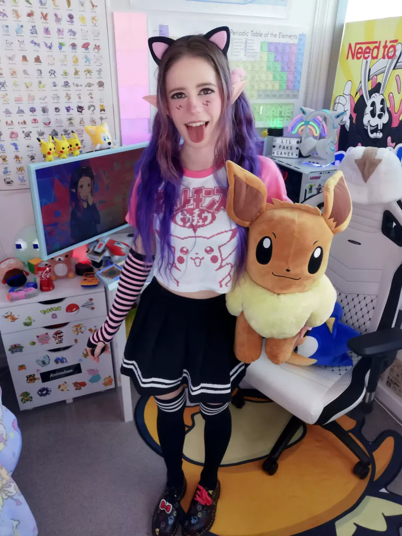 do you like me making this face for you? 😋❤️ posted by lilfakegamer