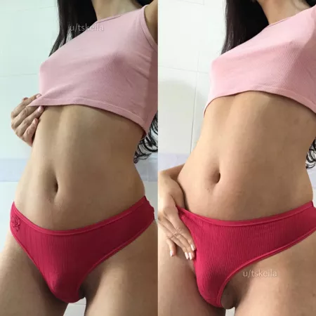 Do you like my girl bulge daddy? ❤️‍🔥 by tskeila