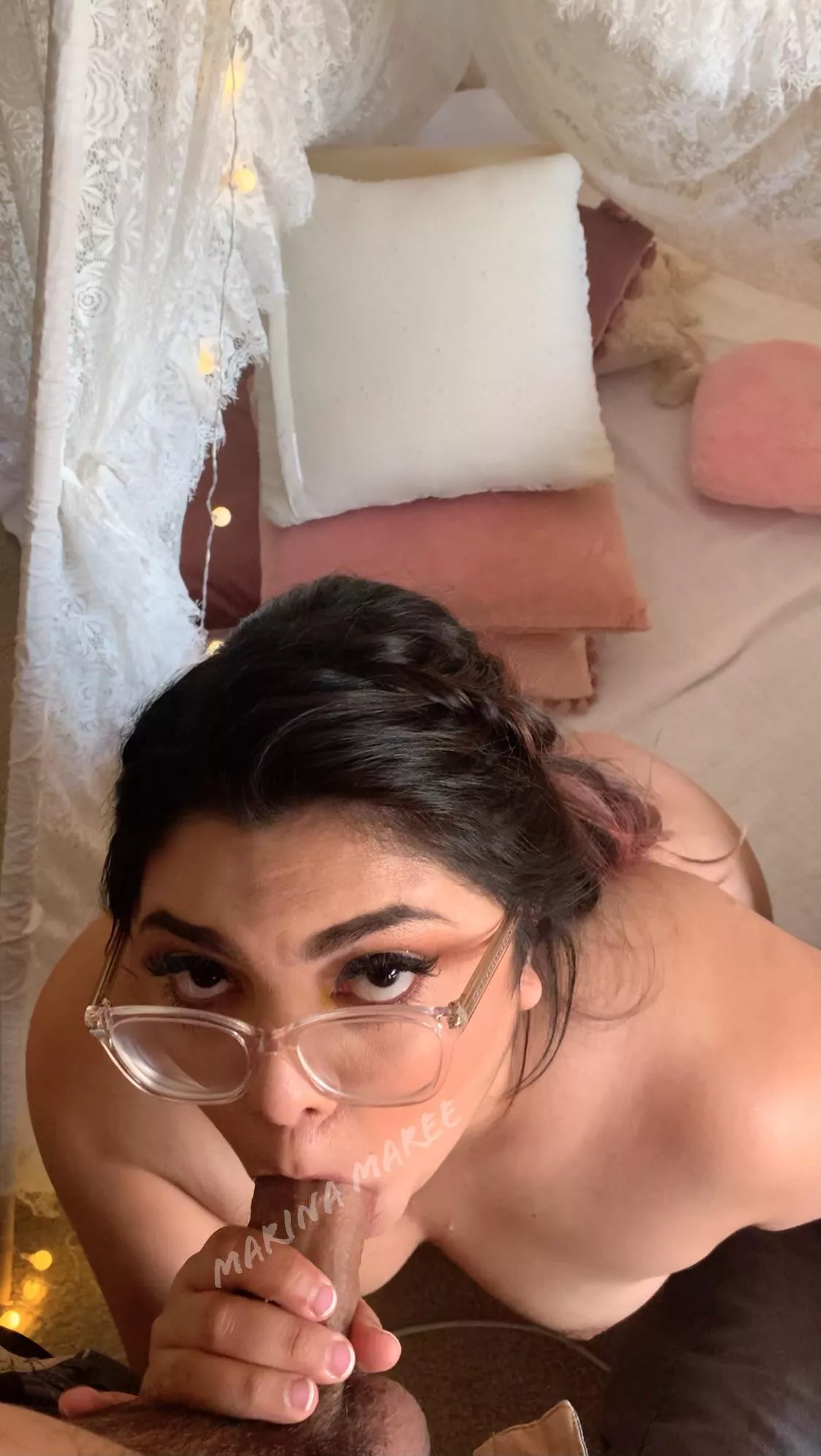 Do you like my glasses? :) posted by MarinaMaree