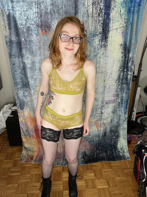 Do you like my glasses? by HotPants141