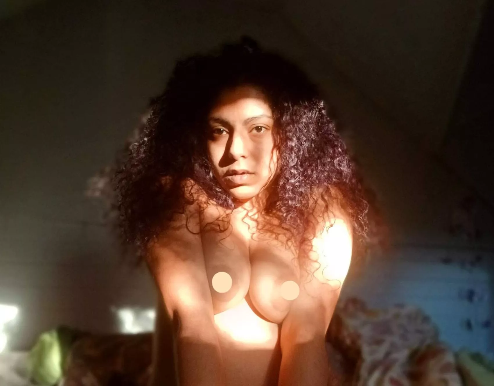 do you like my natural look? posted by Fathertamara