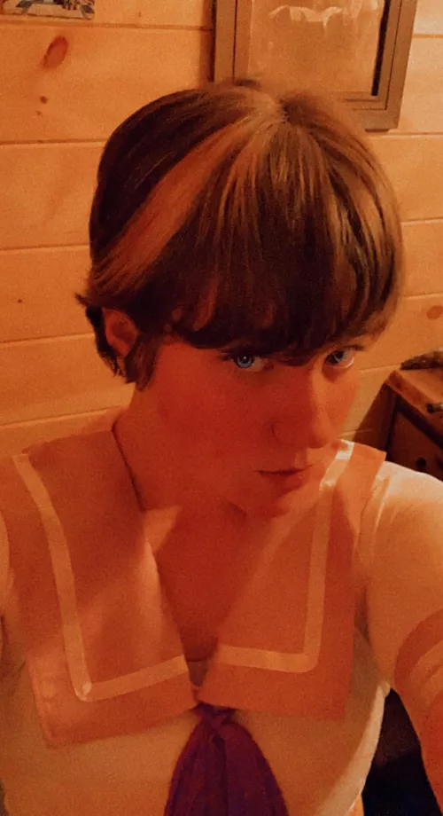 Do you like my new haircut? 🥺 by Beautiful_Scarcity_