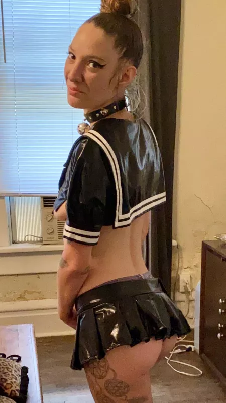 Do you like my new outfit Daddy? by Savage614