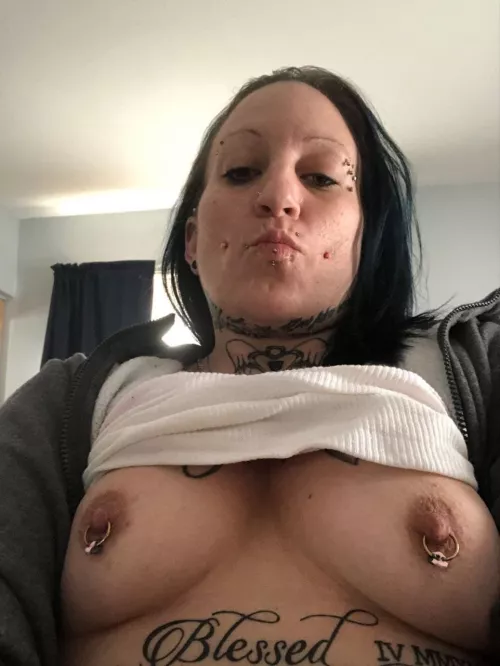 Do you like my new piercings @mickeyfucksmallory by mickeyfksmallory