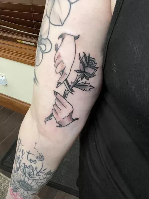 Do you like my new tattoo? by Katie_Mayhem