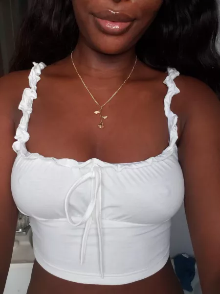 Do you like my nips or lips? by slim_ebony_babe