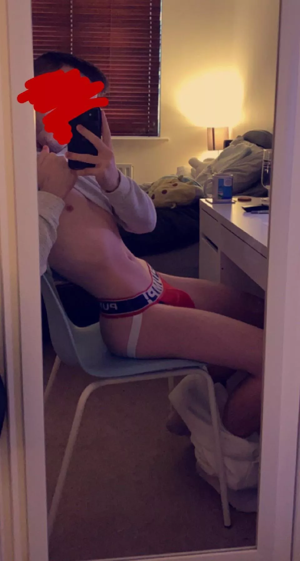 Do you like my online class uniform..? 🥰 posted by Incognito_CS102