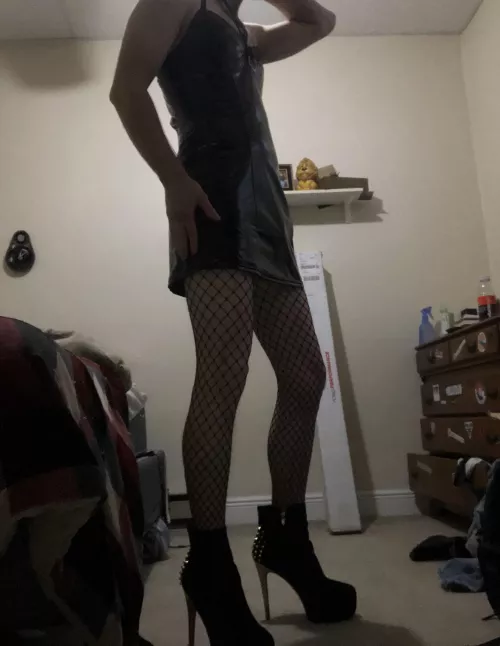 Do you like my outfit? by slaveslut10