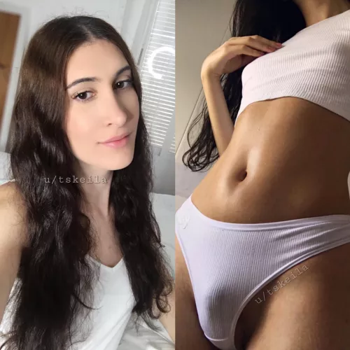 Do you like my panty bulge? 😏🍆 by tskeila