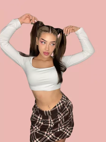 Do you like my pigtails? ❤️ [OC] by Camilarreyna