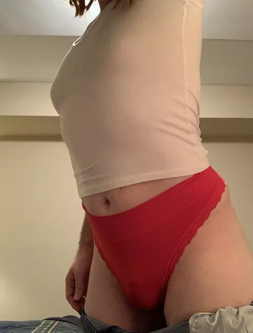 Do you like my red thong? 😉😘 by April_Rose23