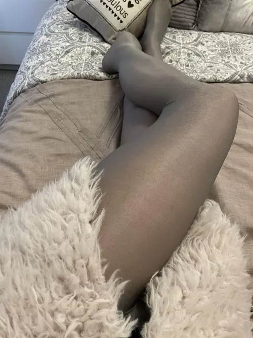 Do you like my silver tights 😘 by Misstights
