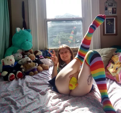 Do you like my sockies? by ink_puppy