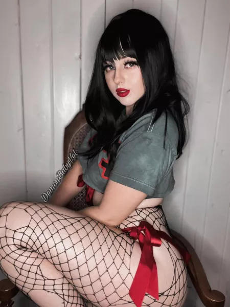 Do you like my stockings? by DemonBabyVel