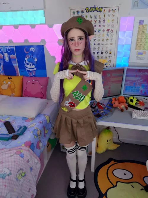 do you like my thigh highs?😋✨ by lilfakegamer