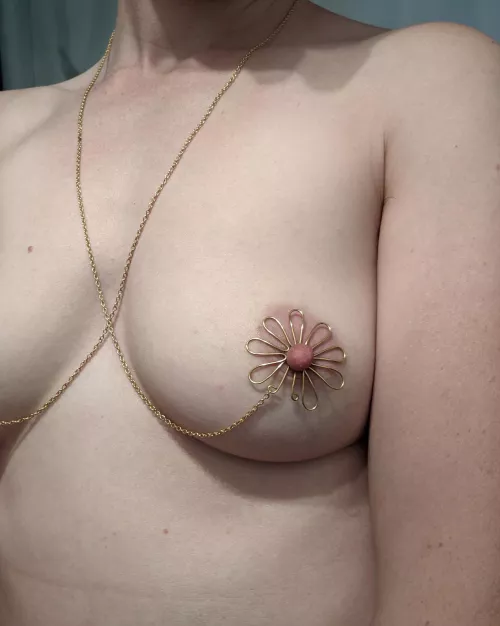 Do you like my tiddy flowers?? by Mistress_AJ