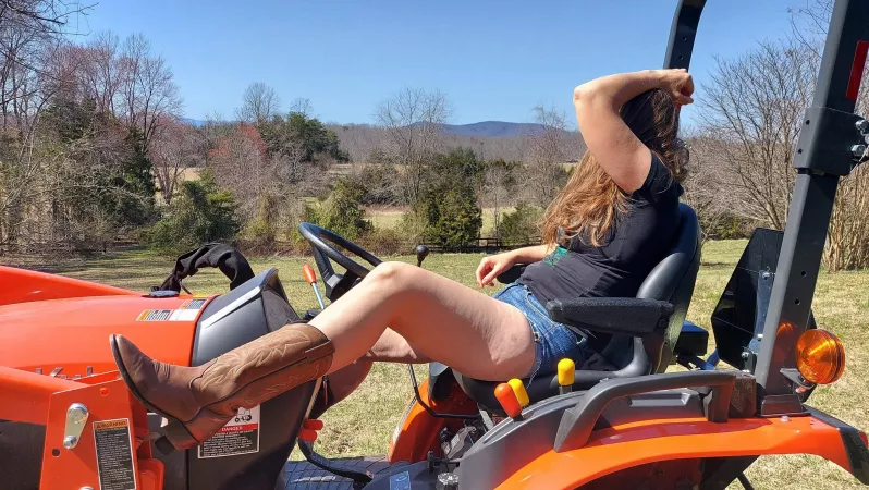 Do you like my tractor? by msjanejenkins