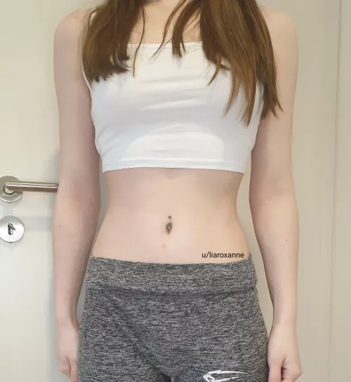 Do you like simple white croptops? by LiaRoxanne