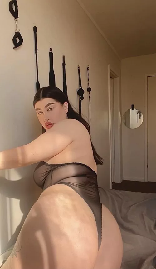 do you like the view from the back? by Gigi-69